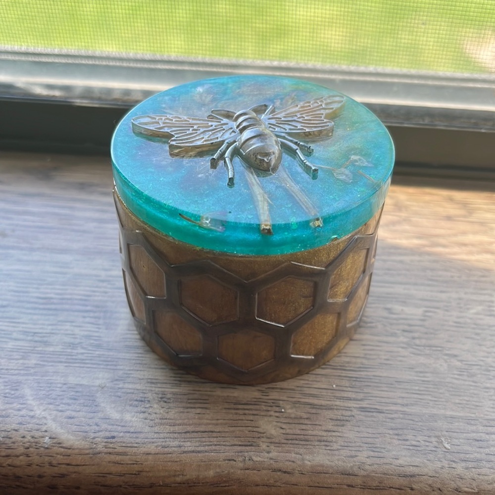 Handmade bee jar